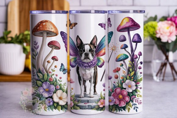 Magical Fairy Dog Forest 20oz Wrap